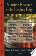 Nutrition research at the leading edge /