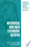 Mathematical modeling in experimental nutrition /