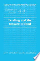 Feeding and the texture of food /