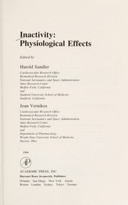 Inactivity : physiological effects /