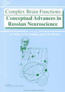 Complex brain functions : conceptual advances in Russian neuroscience /