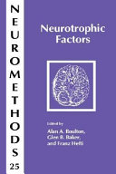 Neurotrophic factors /