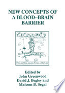 New concepts of a blood-brain barrier /