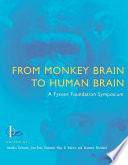 From monkey brain to human brain : a Fyssen Foundation symposium /