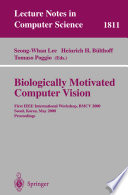 Biologically motivated computer vision : First IEEE International Workshop BMCV 2000, Seoul, Korea, May 2000 : proceedings /