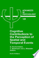 Cognitive contributions to the perception of spatial and temporal events /