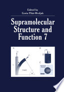 Supramolecular structure and function 7 /