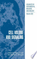 Cell volume and signaling /