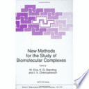 New methods for the study of biomolecular complexes /