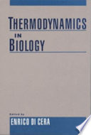 Thermodynamics in biology /