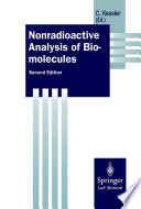 Nonradioactive analysis of biomolecules /