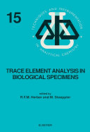 Trace element analysis in biological specimens /