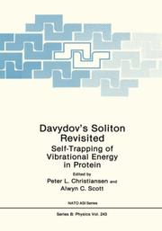 Davydov's soliton revisited : self-trapping of vibrational energy in protein /