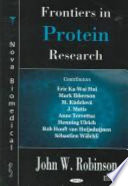 Frontiers in protein research /