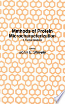 Methods of protein microcharacterization : a practical handbook  /