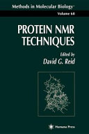 Protein NMR techniques /