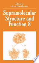 Supramolecular structure and function 8 /