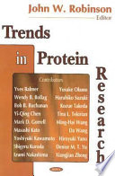 Trends in protein research / John W. Robinson, editor.