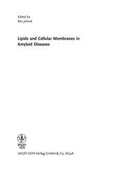 Lipids and cellular membranes in amyloid diseases /