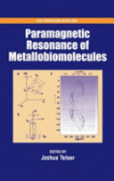 Paramagnetic resonance of metallobiomolecules /