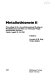 Metallothionein II : proceedings of the Second International Meeting on Metallothionein and Other Low Molecular Weight Metal-binding Proteins : Zürich, August 21-24, 1985 /