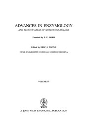 Advances in enzymology and related areas of molecular biology.
