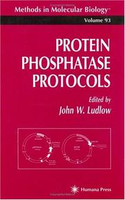 Protein phosphatase protocols /