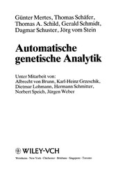 Automatische genetische Analytik /