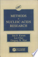 Methods in nucleic acids research /