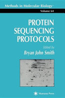 Protein sequencing protocols /