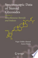 Spectroscopic data of steroid glycosides /