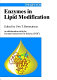 Enzymes in lipid modification /