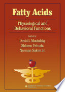 Fatty acids : physiological and behavioral functions /