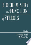 Biochemistry and function of sterols /