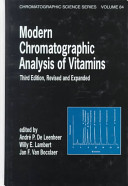 Modern chromatographic analysis of vitamins.