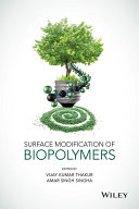 Surface modification of biopolymers /