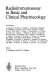 Radioimmunoassay in basic and clinical pharmacology /