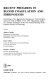 Recent progress in blood coagulation and fibrinolysis : proceedings of the International Symposium 'Clot Formation and Lysis' held on March 21-22, 1997, Hamamatsu, Japan, as a satellite symposium of the 74th Annual Meeting of the Japanese Society of Physiology /