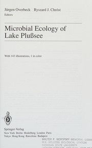 Microbial ecology of Lake Plusssee /