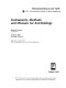 Instruments, methods, and missions for astrobiology : 20-22 July 1998, San Diego, California /
