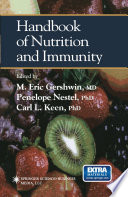 Handbook of nutrition and immunity /