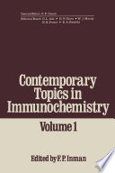 Contemporary topics in immunochemistry.