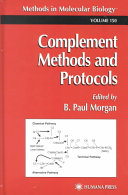 Complement methods and protocols /
