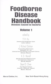 Foodborne disease handbook /