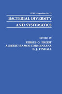 Bacterial diversity and systematics /