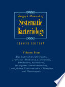 Bergey's manual of systematic bacteriology.