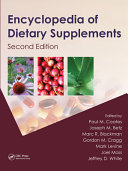 Encyclopedia of dietary supplements /