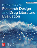 Principles of research design and drug literature evaluation /