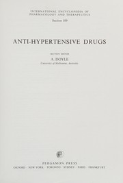 Anti-hypertensive drugs /