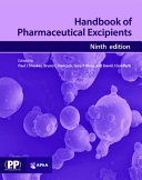 Handbook of pharmaceutical excipients /
